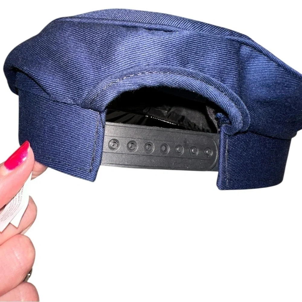 Costumes USA Adult Traditional Police Officer Hat in Dark Blue Unisex